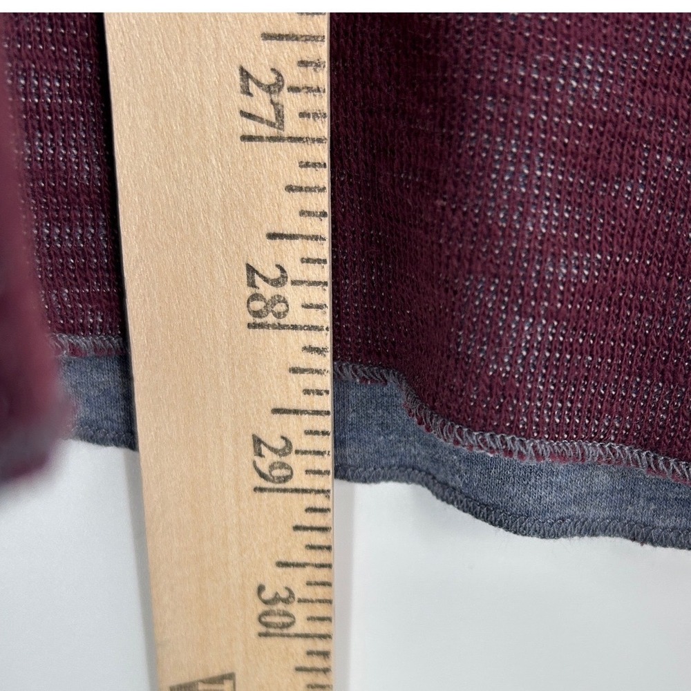 Tailorbyrd Mens Reversible Quarter Snap Pullover XL Burgundy Bird Golf Athletic - Picture 8 of 9